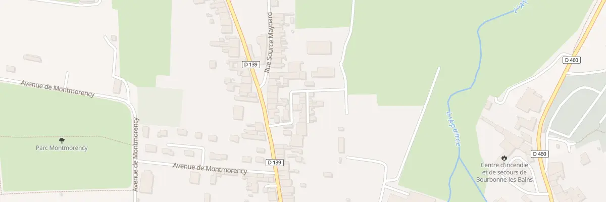 Plan du 20 Vc 2 Eme Cour des Capucins à Bourbonne-les-Bains