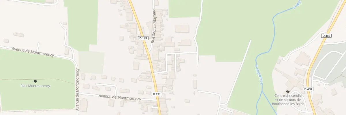 Plan du 22 Vc 2 Eme Cour des Capucins à Bourbonne-les-Bains