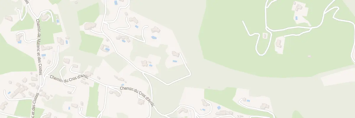 Plan du 705 Vc du Cros d’Amic à La Cadière-d’Azur