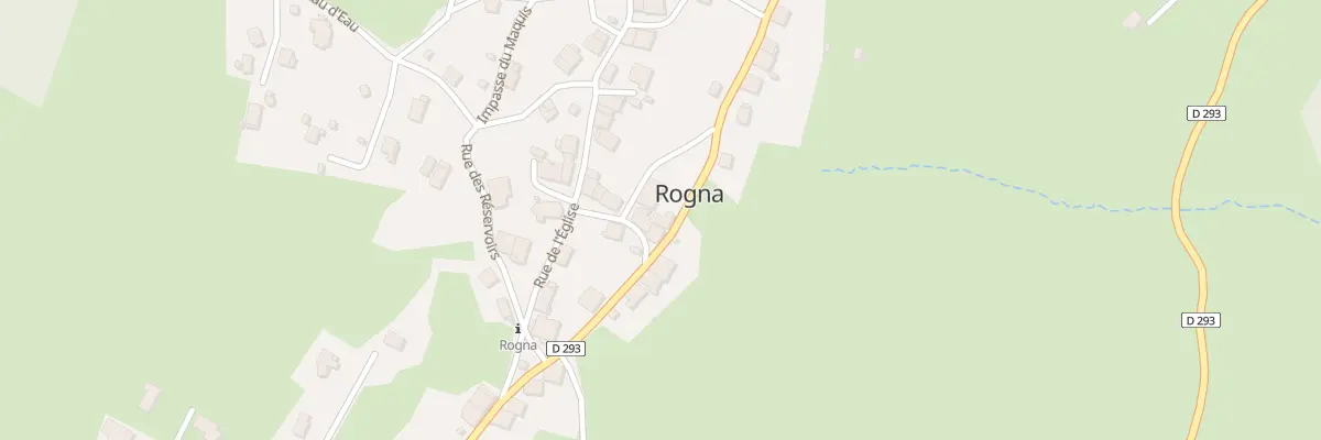 Plan du 7 Rte de Molinges à Rogna