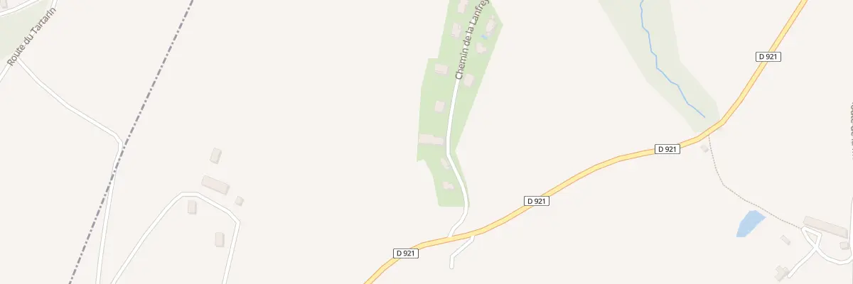 Plan du 109B Che de la Lanfreyère à Saint-Pierre-de-Genebroz