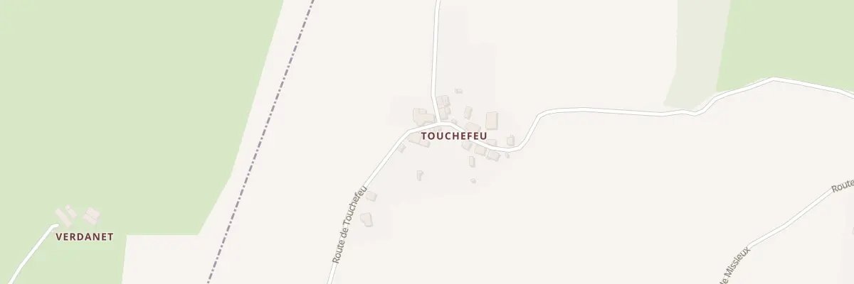 Plan du 416 Rte de Touchefeu à La Chapelle-Saint-Martin