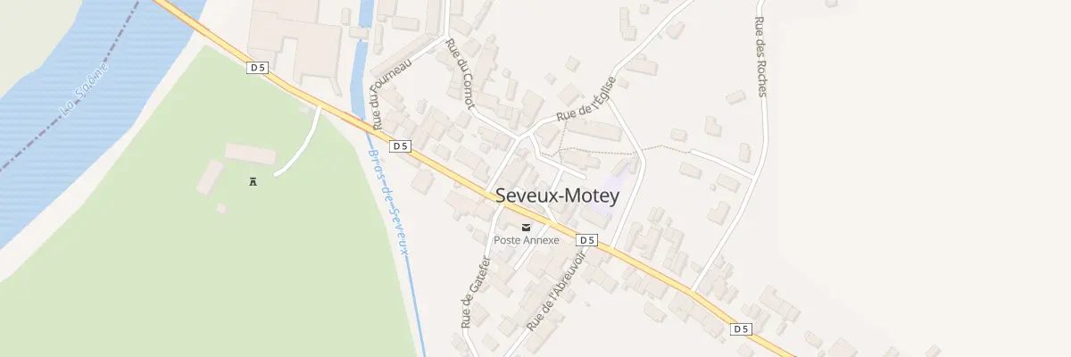 Plan du 17 Gr Grande Rue à Seveux-Motey