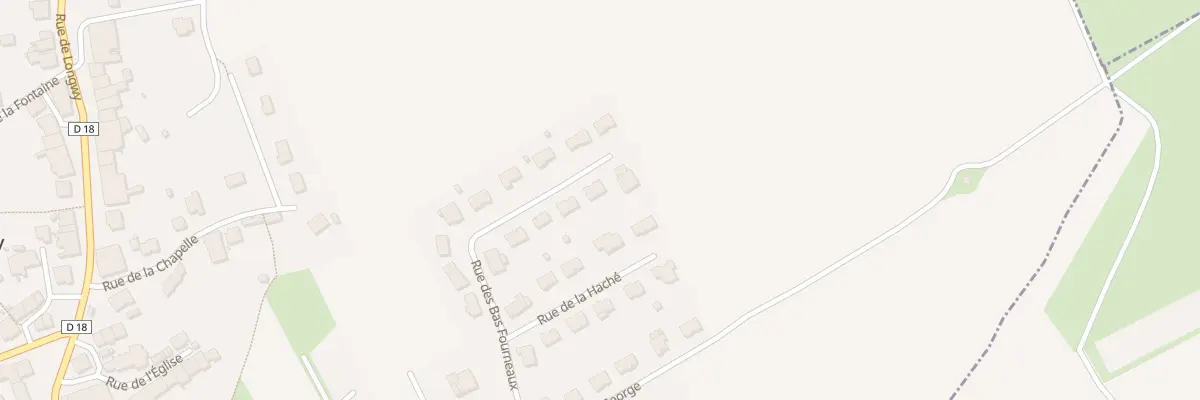 Plan du 10 Rue des Bas Fourneaux à Cutry