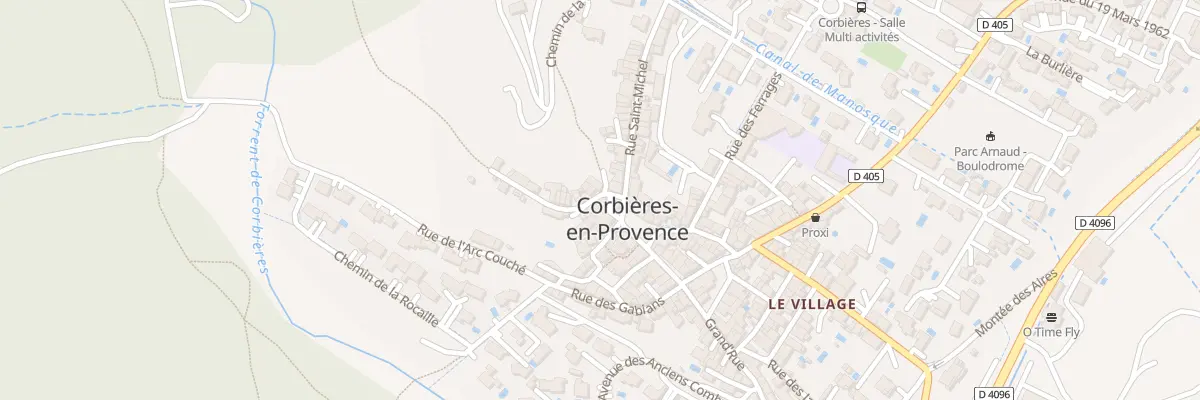 Plan du 7041 Mte des Beaumes à Corbières-en-Provence