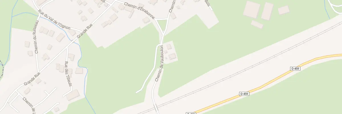 Plan du 5046 Au Bregy à Courchapon
