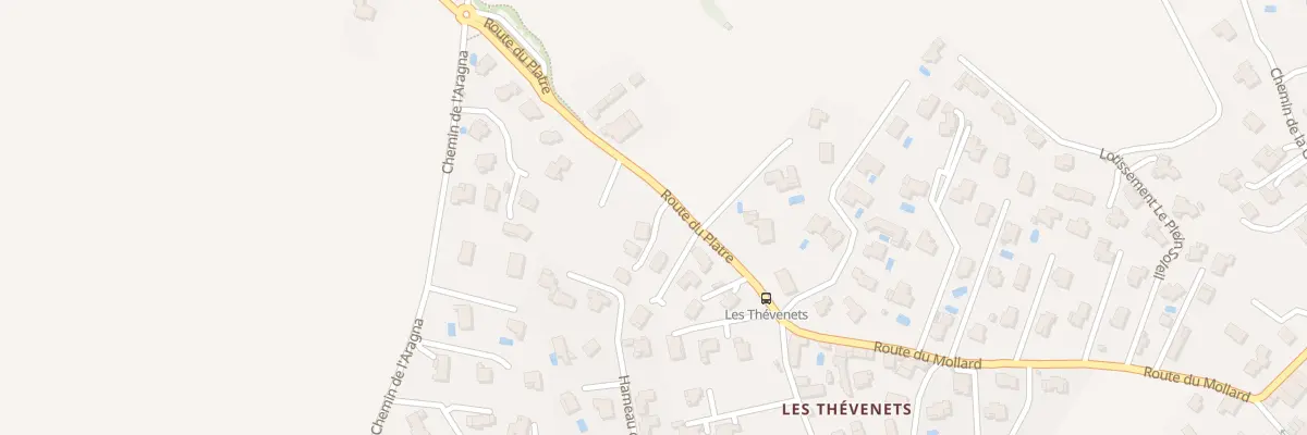 Plan du 135 Rte du Plâtre à Jarrie