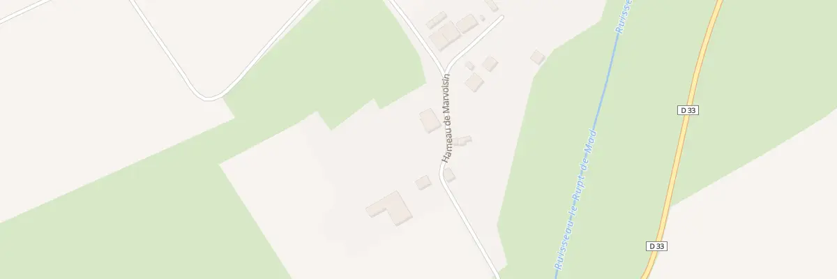 Plan du 3 Hameau de Marvoisin à Xivray-et-Marvoisin