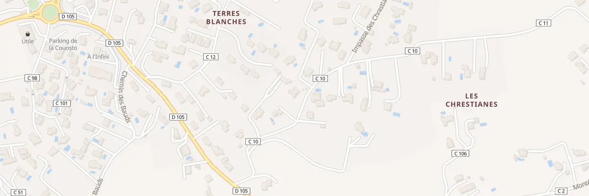 Plan du 9 Mte des Crestiannes à Pierrevert