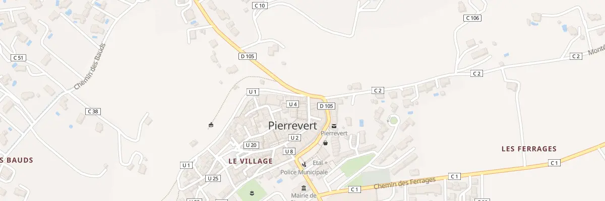 Plan du 4 Rue Adolphe Aillaud à Pierrevert