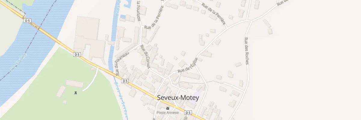 Plan du 5 Rue de l’Eglise à Seveux-Motey