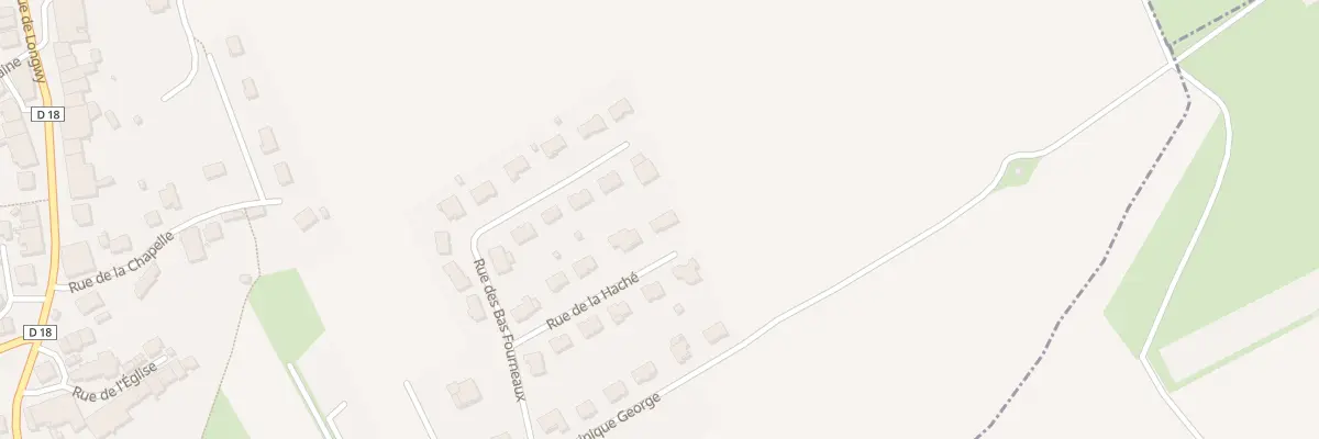 Plan du 9 Rue de la Hache à Cutry
