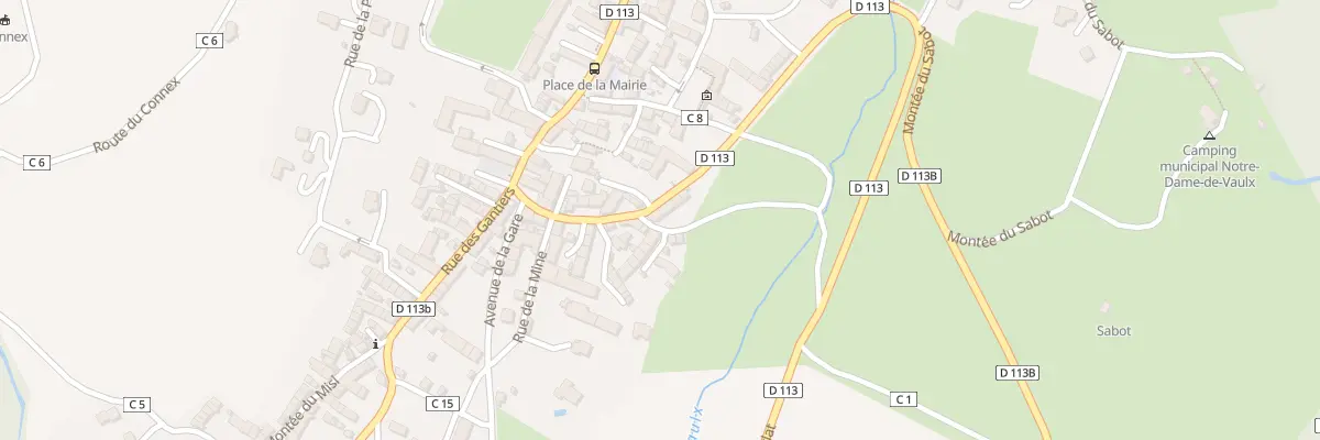 Plan du 2 Che du Bassin du Père Borel à Notre-Dame-de-Vaulx