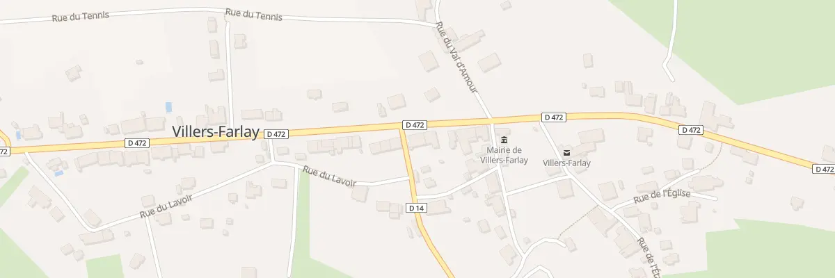 Plan du 42 Rte Louis Pasteur à Villers-Farlay