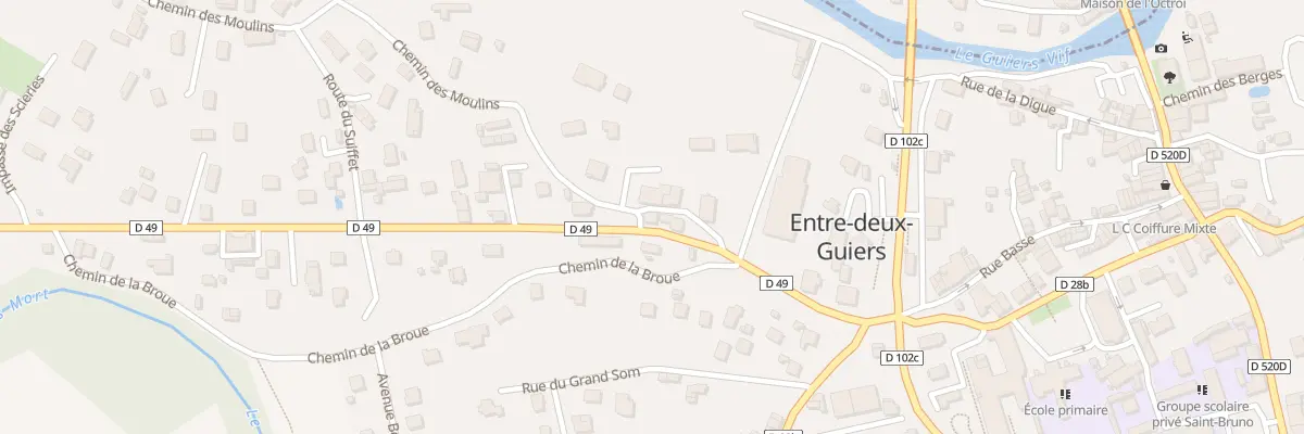 Plan du 172 Rue de Verdun à Entre-deux-Guiers