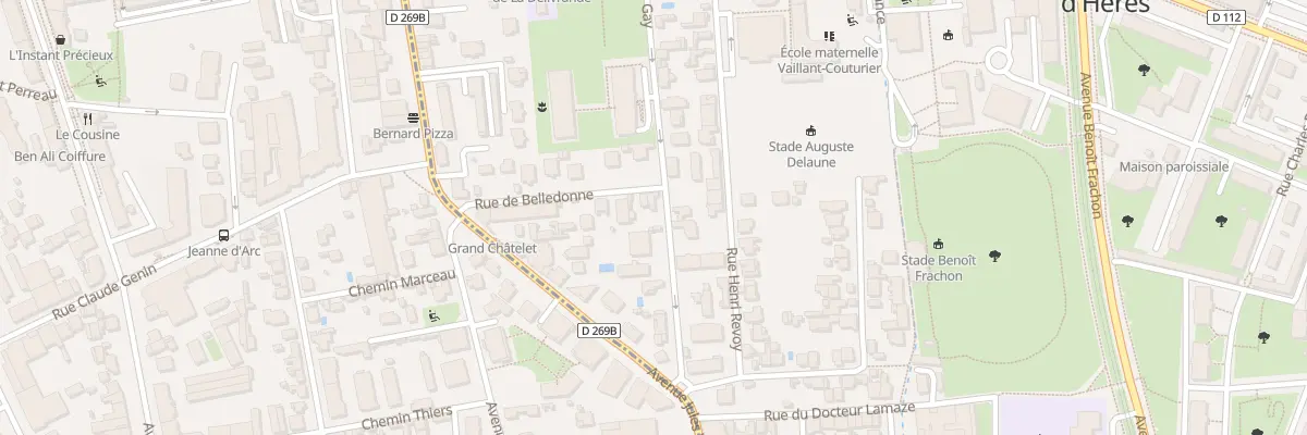 Plan du 28 Rue Gay à Saint-Martin-d’Hères