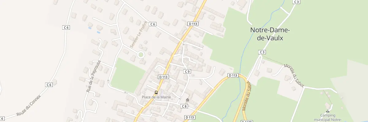 Plan du 4 Rue du 8 Mai 1945 à Notre-Dame-de-Vaulx