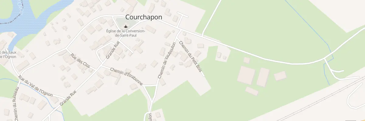 Plan du 2 Chem du Petit Bois à Courchapon