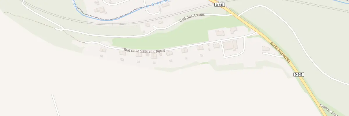 Plan du 9 Rue de la Salle des Fêtes à Mercy-le-Bas