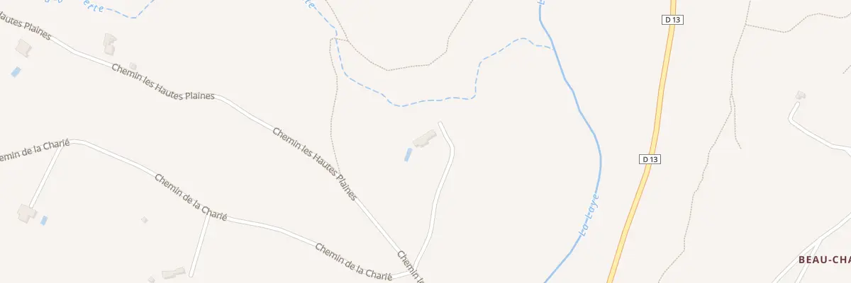 Plan du 5003 La Laye à Mane