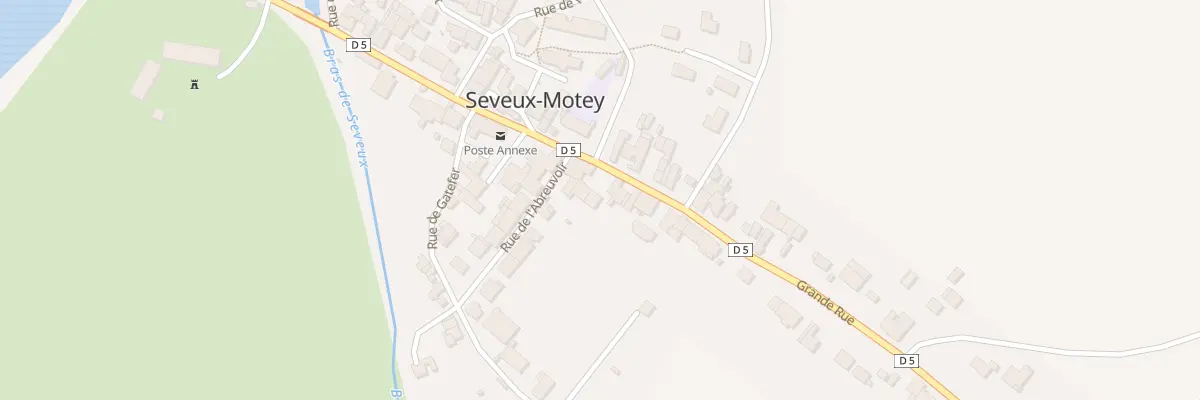 Plan du 16 Gr Grande Rue à Seveux-Motey