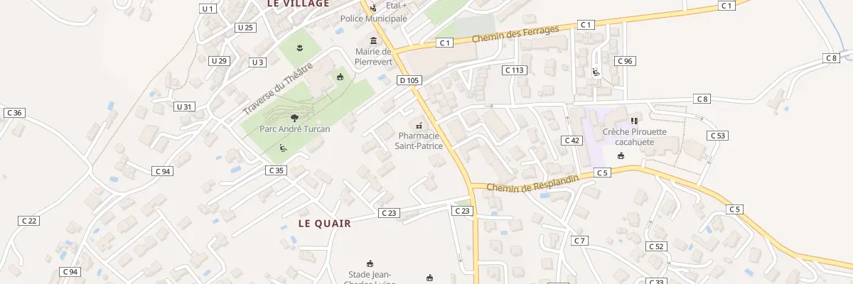 Plan du 22 Av Auguste Bastide à Pierrevert