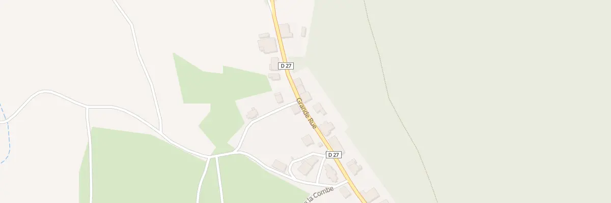 Plan du 630 Grande Rue à Charcier