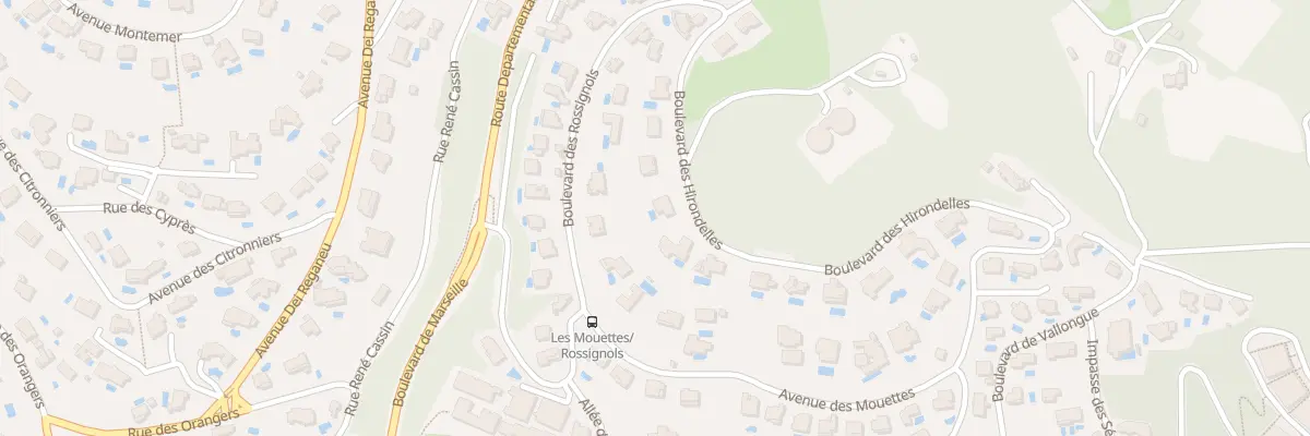 Plan du 515 Bd des Hirondelles à Bandol
