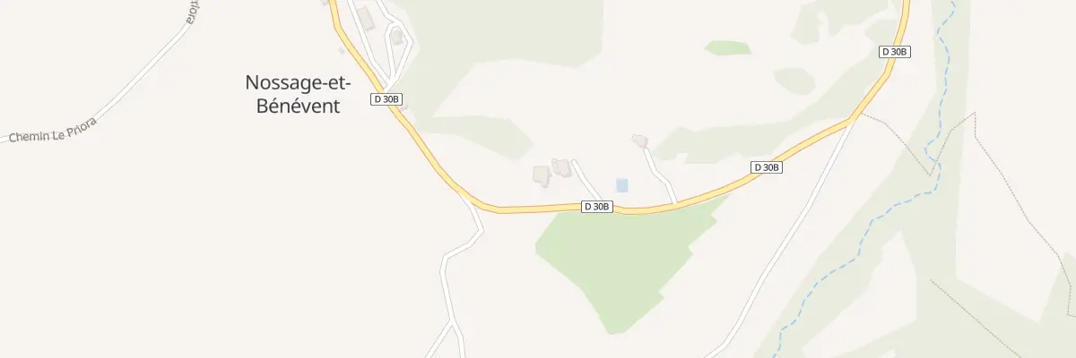 Plan du 5000 Le Pastouret à Nossage-et-Bénévent