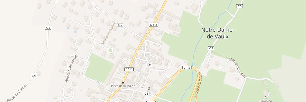 Plan du 2C Rue du 8 Mai 1945 à Notre-Dame-de-Vaulx