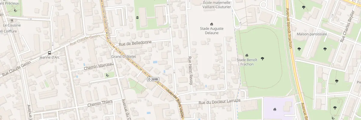 Plan du 36 Rue Henri Revoy à Saint-Martin-d’Hères