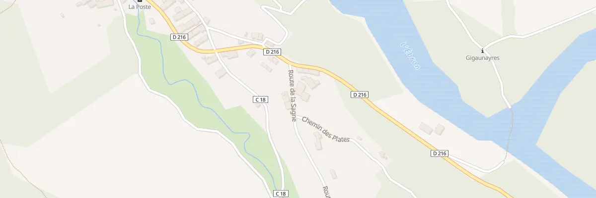 Plan du 39 Rte de la Sagne à Tréminis
