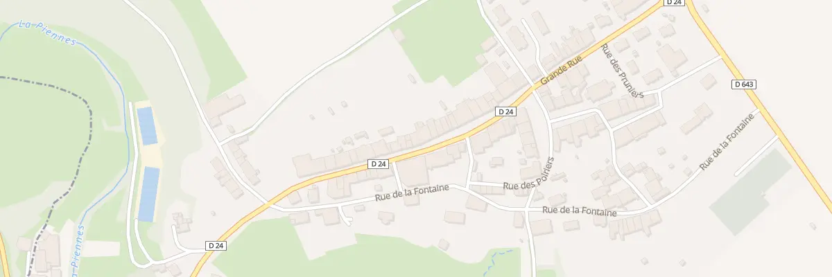 Plan du 44 Gr Grande Rue à Mercy-le-Bas