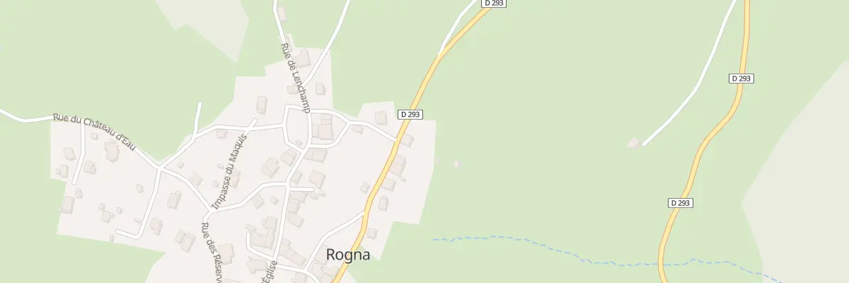 Plan du 22 Rte de Molinges à Rogna