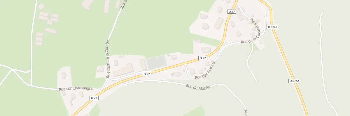 Plan du 95 Grande Rue à Charcier