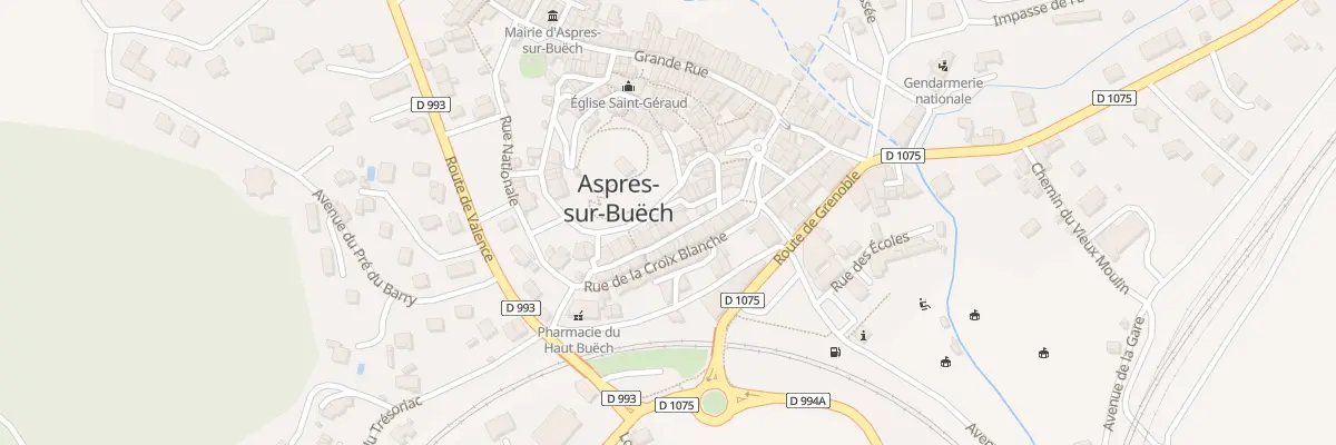 Plan du 112 Rue Montante à Aspres-sur-Buëch