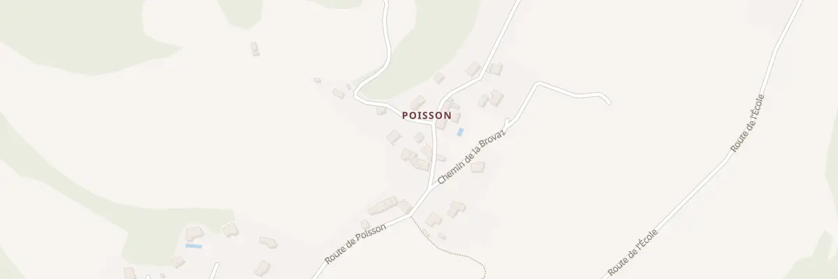 Plan du 5093 Poisson à Parves et Nattages
