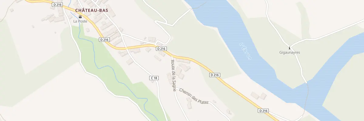 Plan du 27 Rte de la Sagne à Tréminis