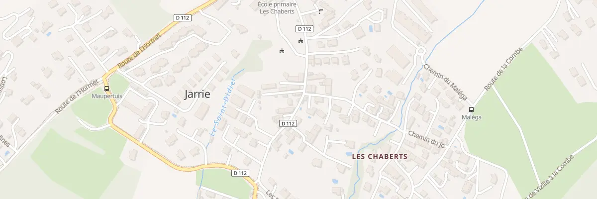 Plan du 193 Rue Jean Moulin à Jarrie
