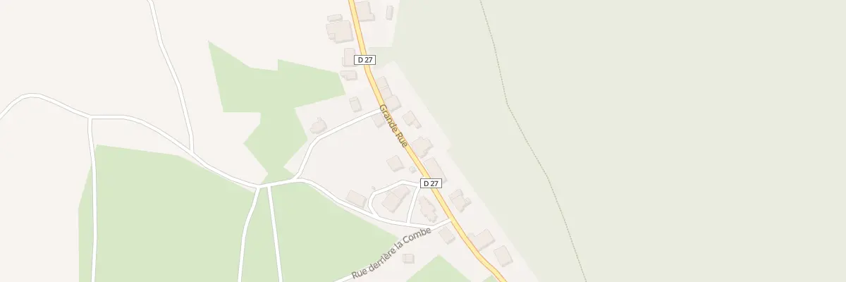 Plan du 572 Grande Rue à Charcier
