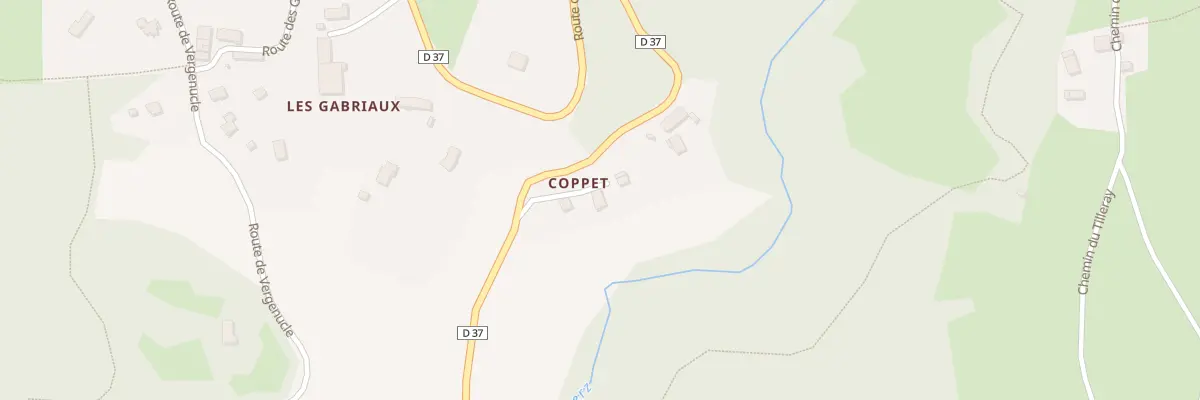 Plan du 857 Rte de la Bridoire à Dullin