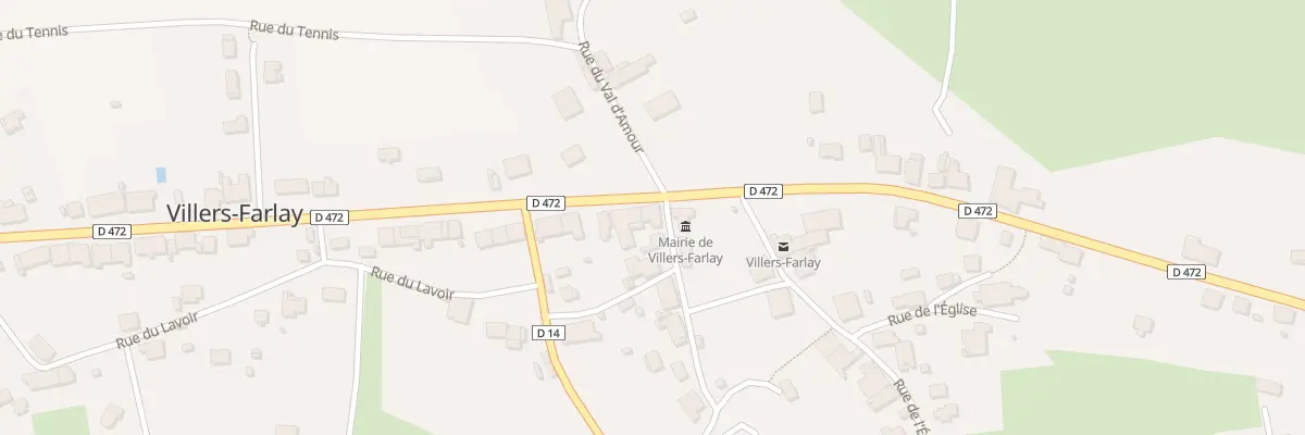 Plan du 52 Rte Louis Pasteur à Villers-Farlay