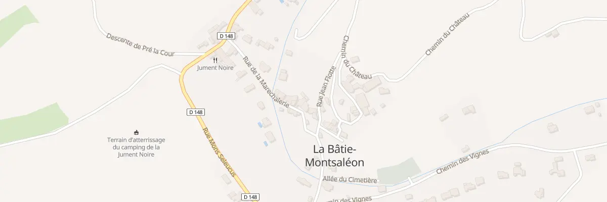Plan du 171 Rue de la Maréchalerie à La Bâtie-Montsaléon