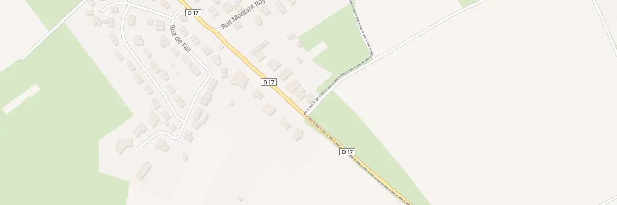 Plan du 31 Rue de Chenières à Cutry