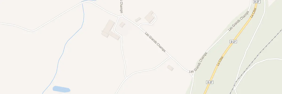 Plan du 5262 Les Grands Champs à Doucier