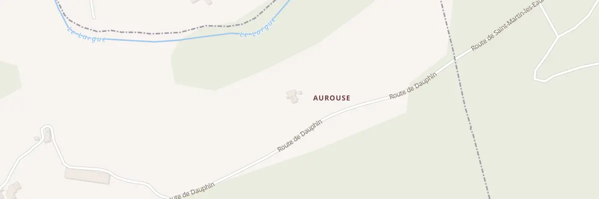 Plan du 7001 Gap à Saint-Martin-les-Eaux