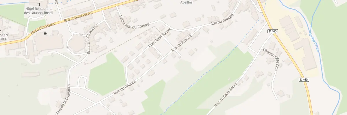 Plan du 27 Rue du Prieuré à Bourbonne-les-Bains