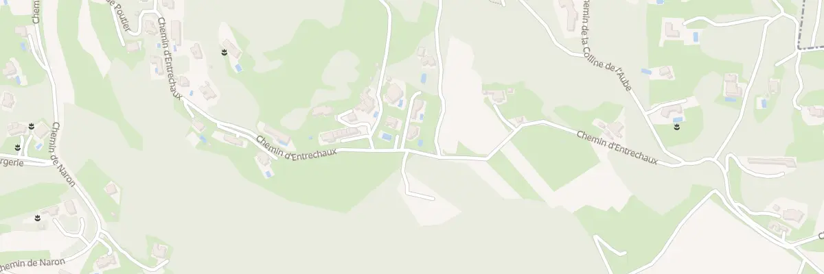 Plan du 501 Che d’Entrechaux à Bandol