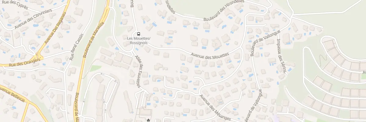 Plan du 155 Av des Mouettes à Bandol