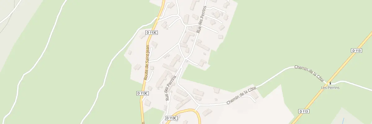 Plan du 5017 Les Perrins à Saint-Jean-de-Vaulx